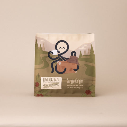 Highland Haze Guatemala single origin light roast whole bean coffee